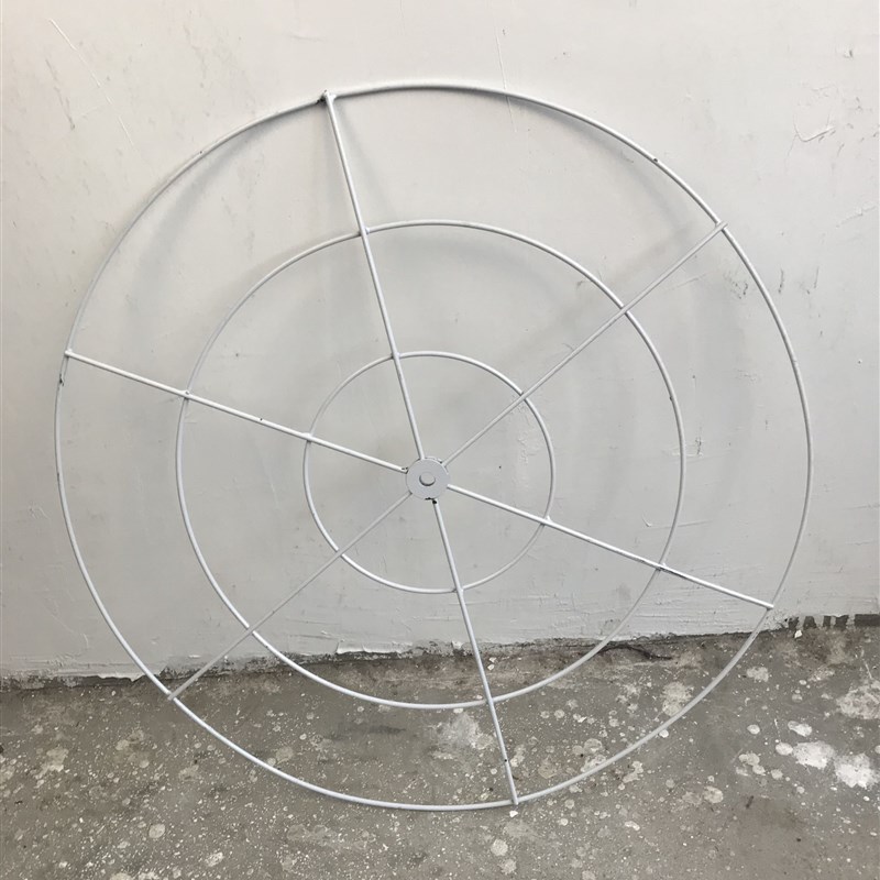 婚庆线帘吊顶圆环 婚礼布置道具摩天轮吊环铁艺单层弧形S铁架摆件