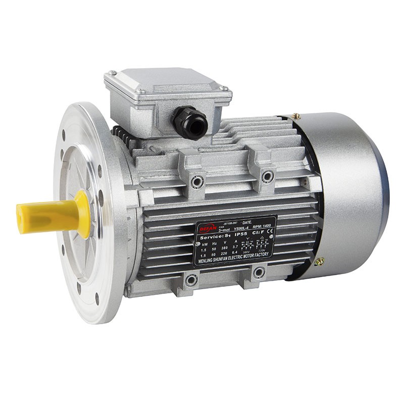 单相异步电动机370/0.75kw/1400转家用220V铝壳YL低速电机卧式立