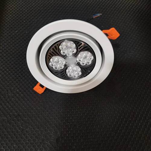 led嵌入式par30射灯大摇摆4000k筒灯35W40瓦珠宝店服装店旋转洞灯