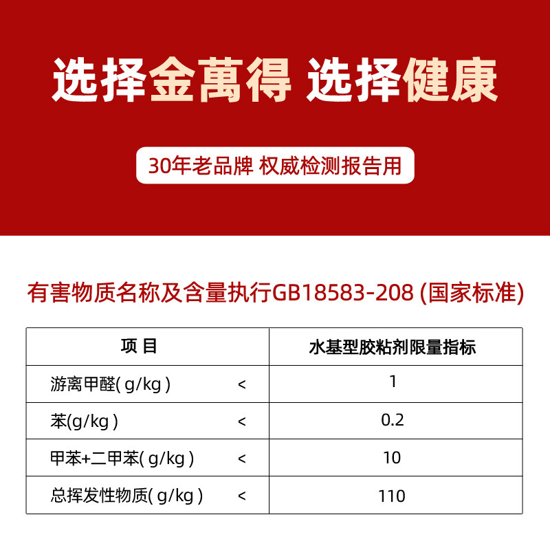 金万得生态白乳胶小瓶健康环保手工美术刷墙高粘强力木工专用胶水