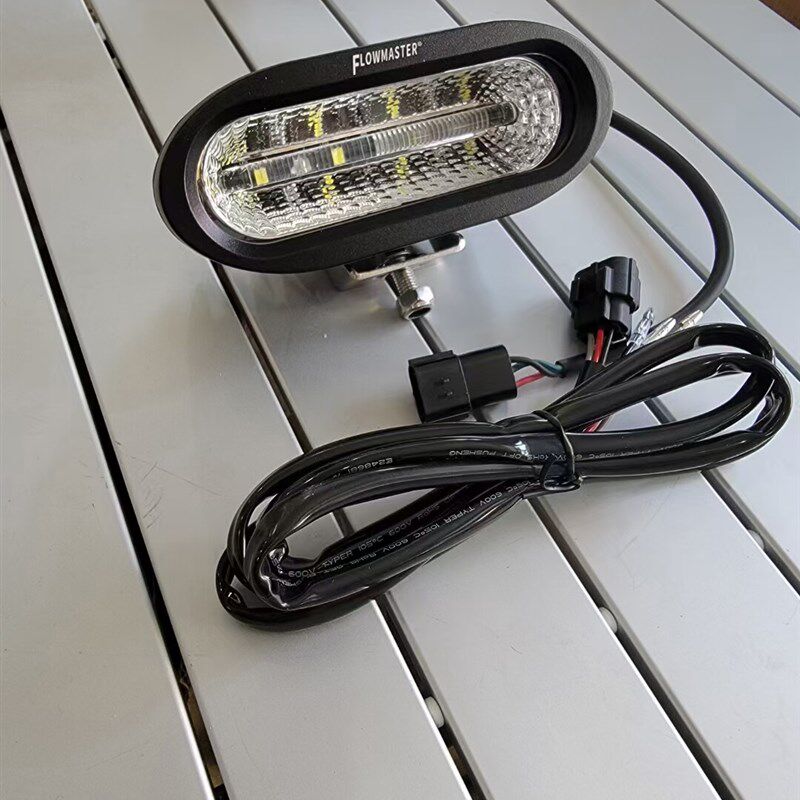 越野汽车led牧马人克300倒车刹车灯bj40红白双色辅助射灯红白双色