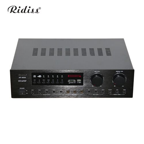 Ridiss AP-8000专业卡包功放会议室KTV包房 教室 咖啡厅工程 家用