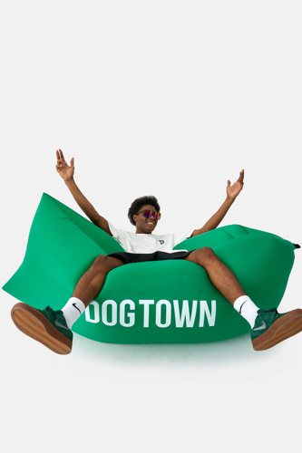 DOGTOWN 绿色DT LOGO气垫床充气沙发充气懒人沙发柔软沙发床网红