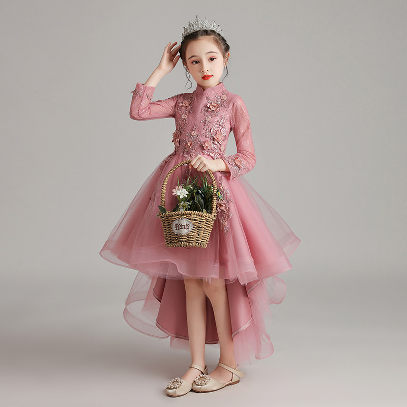 儿童礼服公主裙女童生日小女孩花儿童礼服