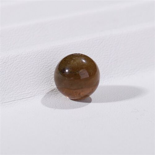 天然褐色碧玺散珠子手链diy男女士手串项链手工11.S6mm串珠 27号
