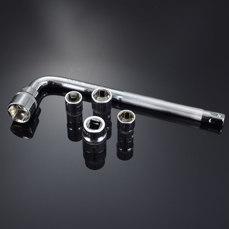 小快速六角扳手工具汽修梅花内六角方套筒扳手套装万能小号加长型