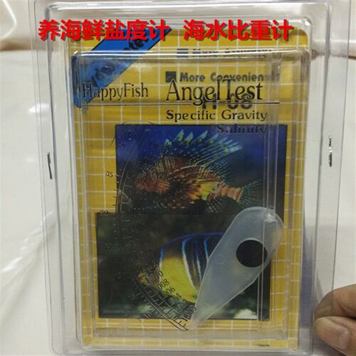 精准盐度计比重计指针式亚克力比重计咸度计鱼缸海鲜池盐表包邮