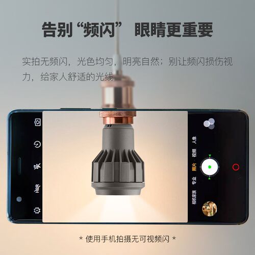 led射灯灯泡e27螺口高显色餐饮火锅饭店吊灯专用蜂窝防眩聚光灯泡