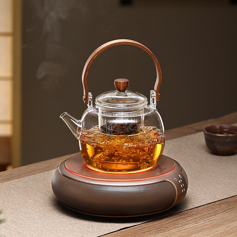 福也电陶炉煮茶器家用电磁炉小型迷你烧水煮咖啡玻璃壶保温功夫茶