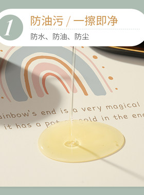 小清新皮革洗衣机盖布滚筒全自动冰箱防尘防油防水套罩微波炉盖巾