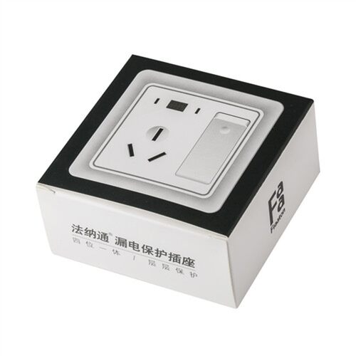 法纳通16A漏电保护器空气开关挂式空调热水器带漏保插座插头 86型