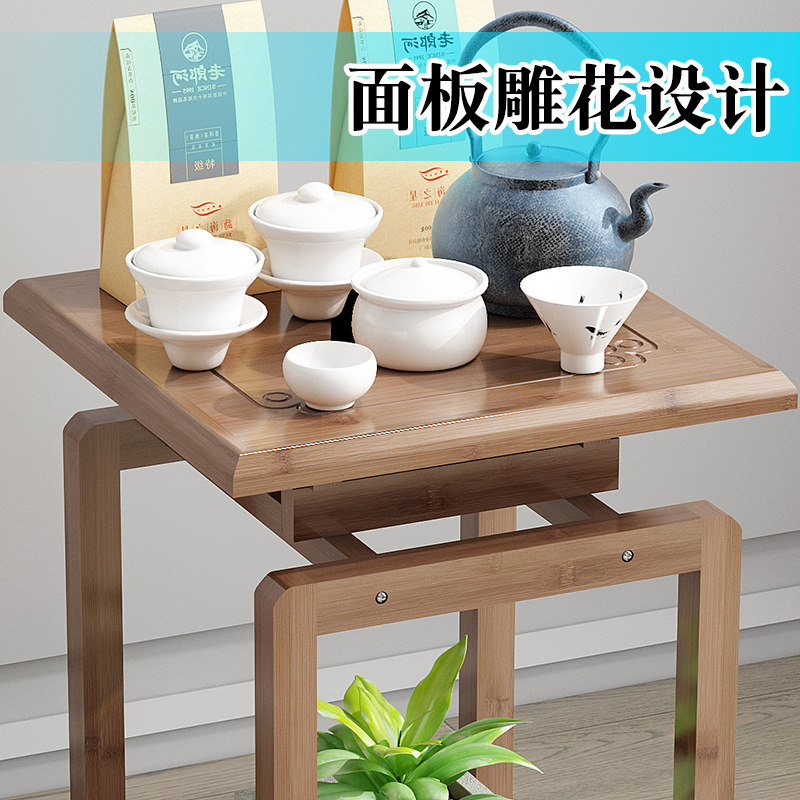 花架置物架花盆架客厅落地式吊兰架仿古花几花台中式花架子玄关台