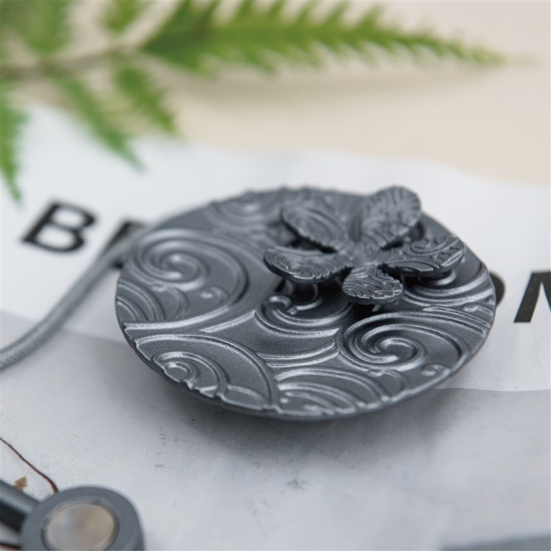 窗帘绑带一对装合金中式绑绳简约装饰磁铁窗帘挂钩挂扣窗帘配件