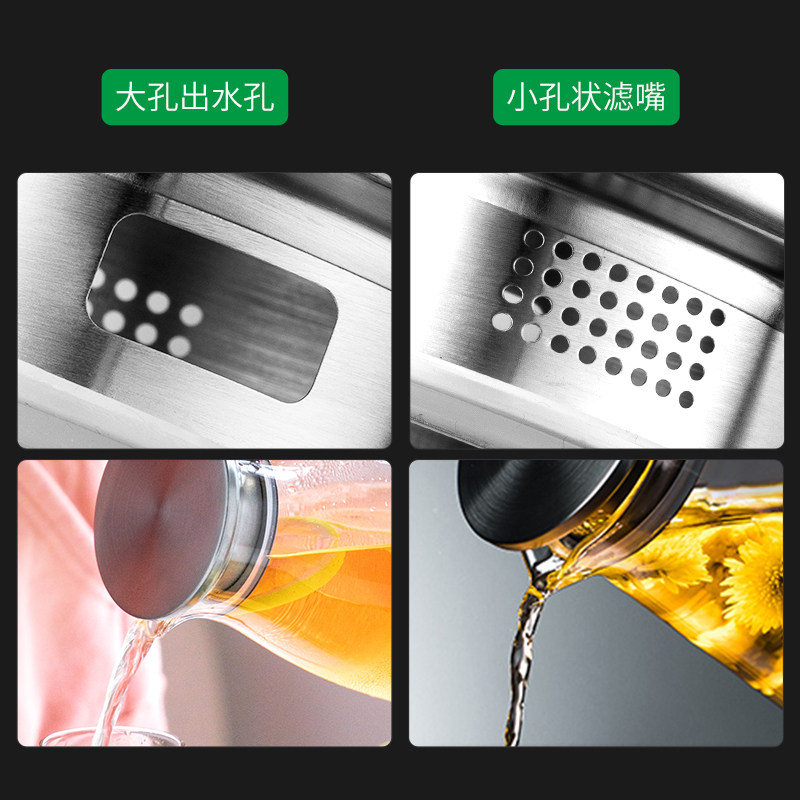 玻璃水杯家用茶杯喝水杯子家庭牛奶杯耐热透明套装带托盘客厅简约