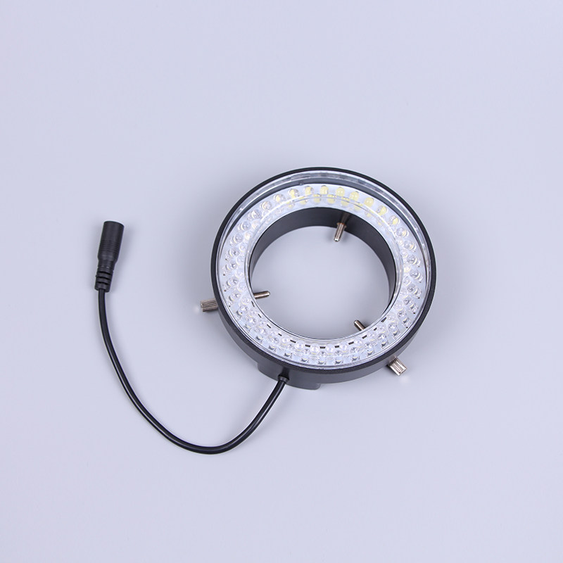 显微镜环形LED环形光源 体现照明灯 72MM灯源 可调亮度环形灯