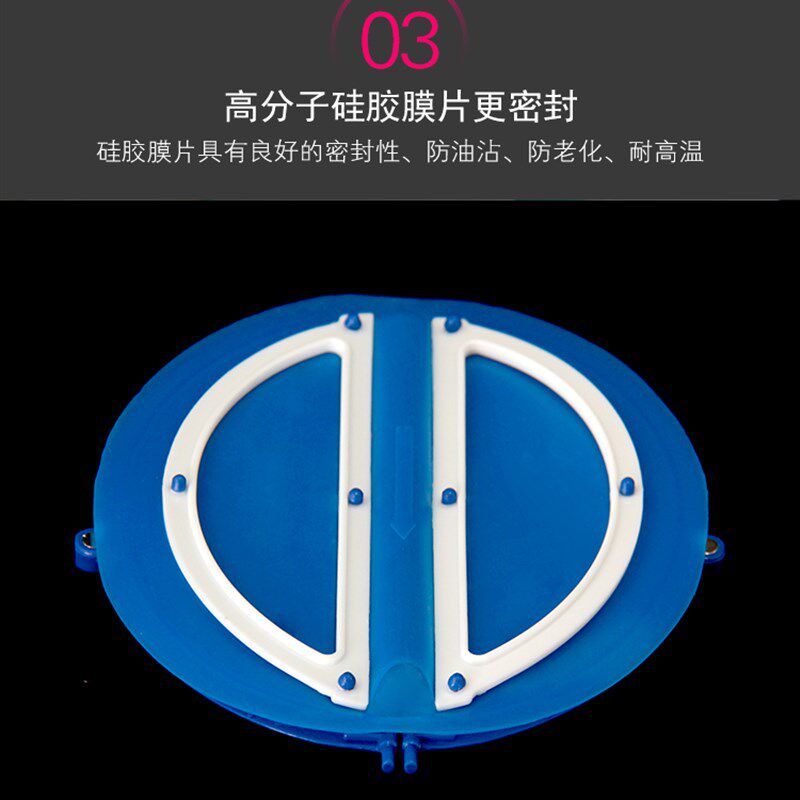 邦哥止烟阀厨房防味器公共烟道止逆阀油烟机止回阀防烟宝防反味