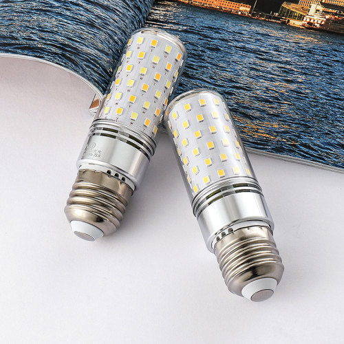 led灯泡护眼节能超亮灯芯e27e14螺纹口替换光源10W三色玉米灯家用