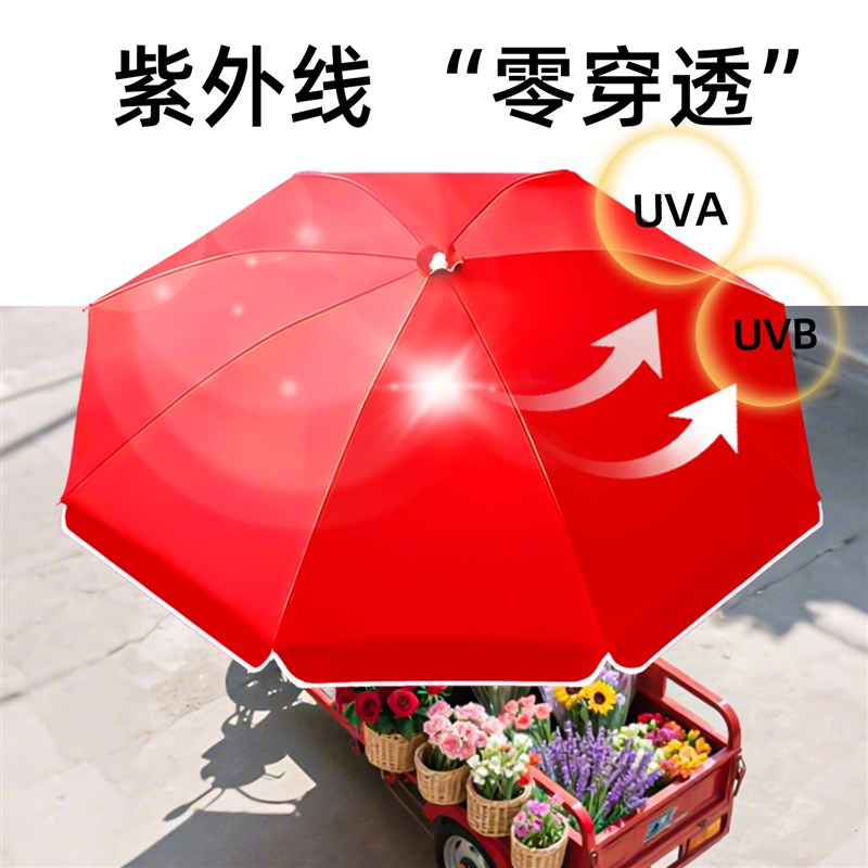 云笙伞遮阳户外摆摊大伞专用雨伞太阳伞大型庭院伞可折叠配件套餐图片