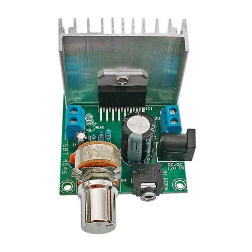 TDA7297数字功放板双声道无噪音DC12V 2*15W立体声音响箱放大模块