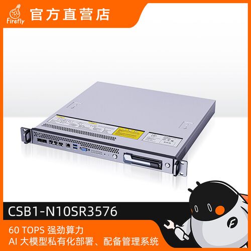 CSB1-N10R3576算力服务器60T大模型私有化部署1U BMC 瑞芯微