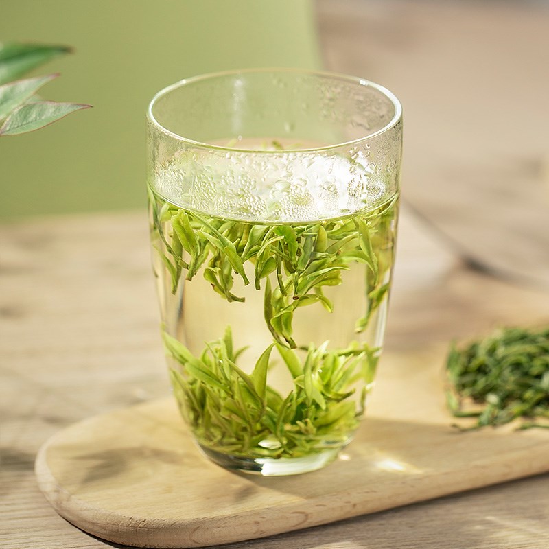 艺福堂茶具极简玻璃杯雅集茶杯耐热玻璃透明玻璃杯水杯绿茶泡茶杯