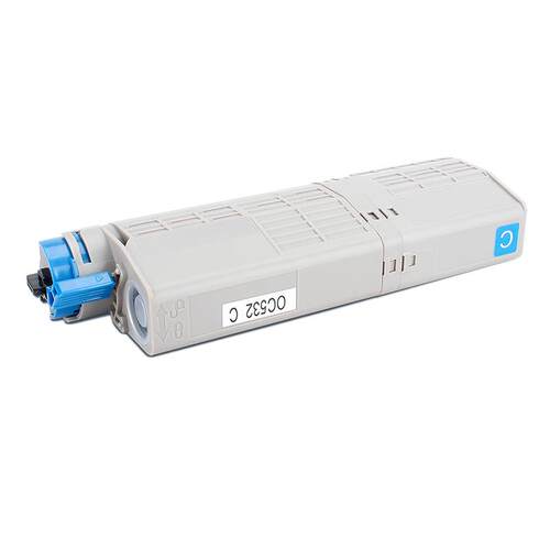 巨威 适用OKI C532粉盒C532dn碳粉盒OKI C542dn彩色墨盒打印机硒