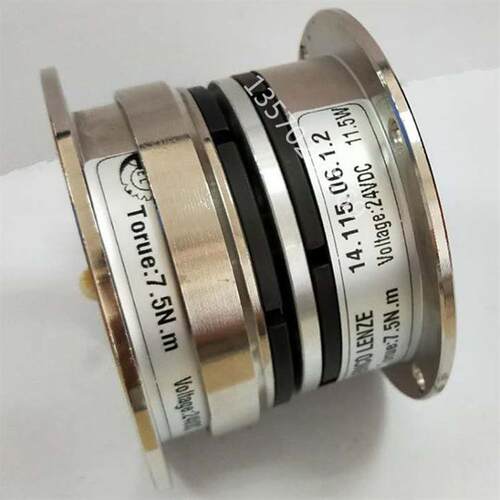 法兰式刹车离合器端盖转子14.105.06.1.3内孔孔径15m 24v 7.5Nm