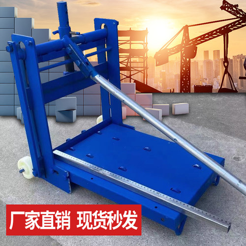 加气砖切砖机手动小型压砖机工具加气块轻质砖透水砖泡沫砖切割机