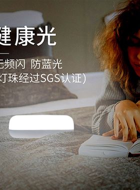 LED小夜灯充电池款式磁铁吸附宿舍床头看书阅读寝室手提便携台灯