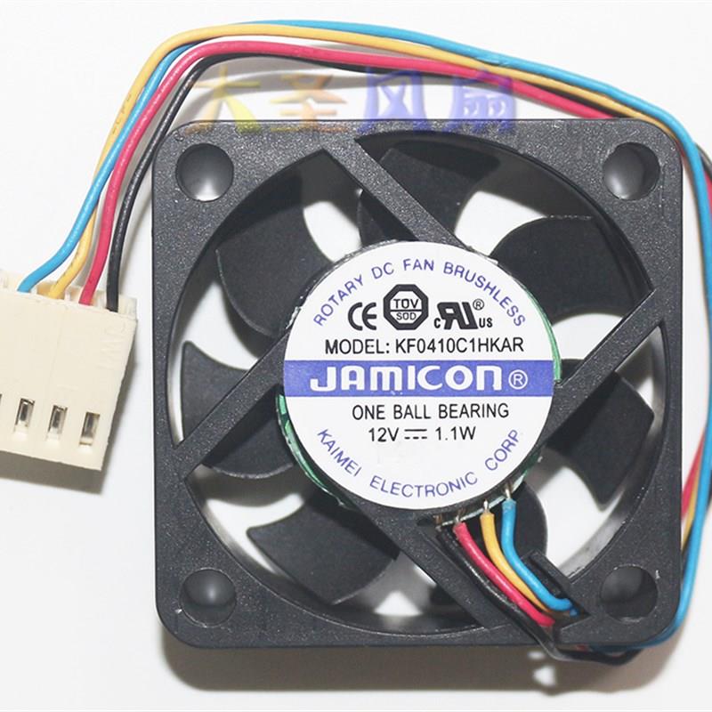 JAMICON 4010 12V 1.1W KF0410C1HKAR 4线 4厘米散热风扇