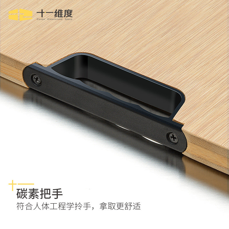 十一维度 菜板实木家用砧板不粘案板厨房切菜板竹大号面板图片