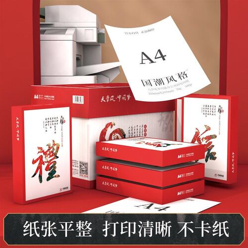 天章(TANGO) 天章风70克80克复印纸500张/包 5包/箱