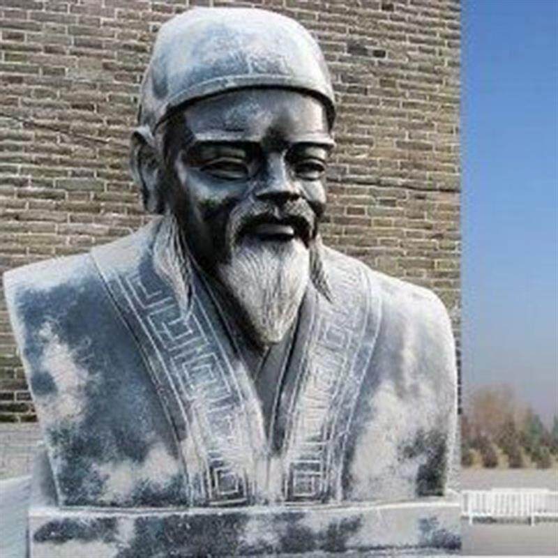 石膏人物设计定制明朝历史名人张居正雕像定做祠堂雕塑玻璃钢摆件