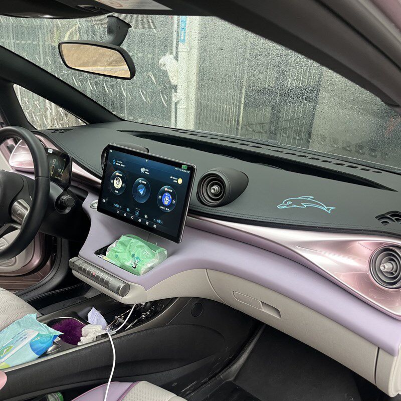 适用于比亚迪海豚仪表台避光垫中控驾驶工作台防晒遮光隔热保护垫