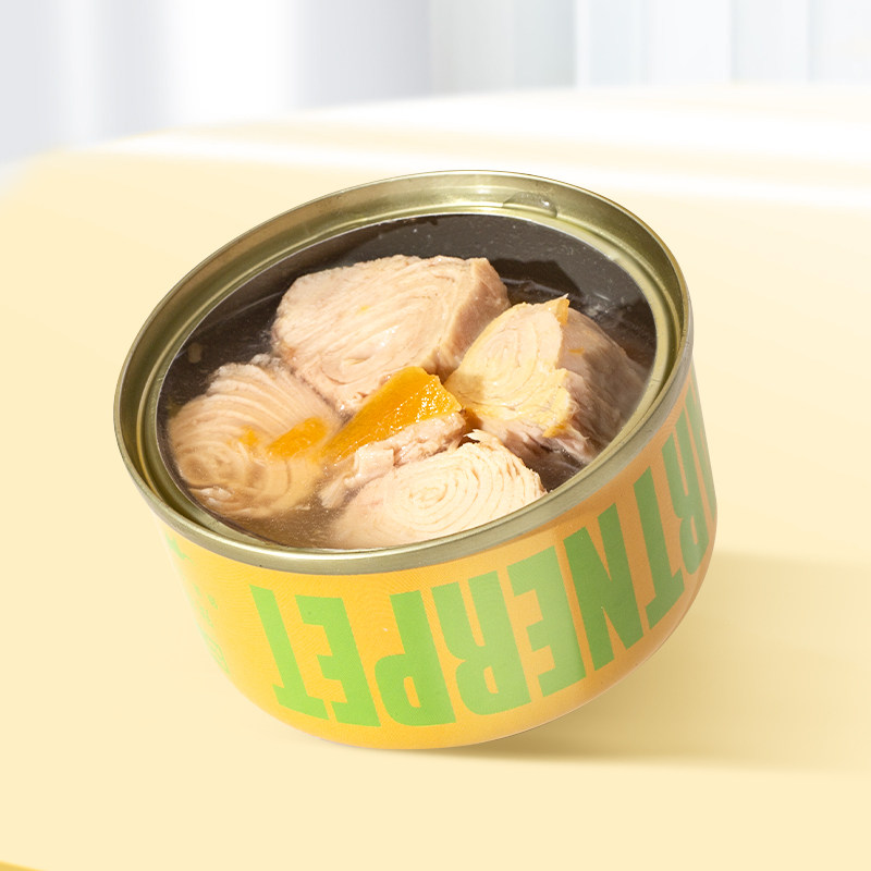帕特诺尔鱼果猫罐头零食罐80g*6罐幼猫成猫增肥营养湿粮水果罐头