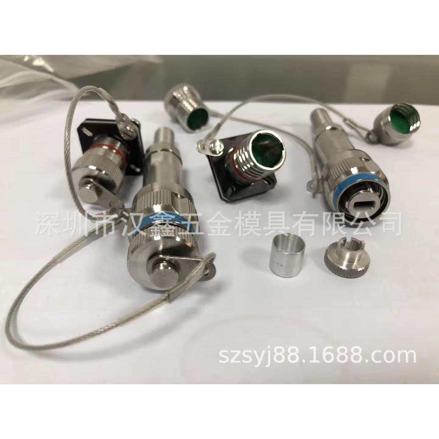 J599A8/MPO/MTP/MT金属光纤防水连接器2/4/8/12/24芯预制光缆接头