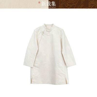 【双宫·云岚】新中式高端双宫桑蚕丝长袖上衣连衣裙XCJ26080320