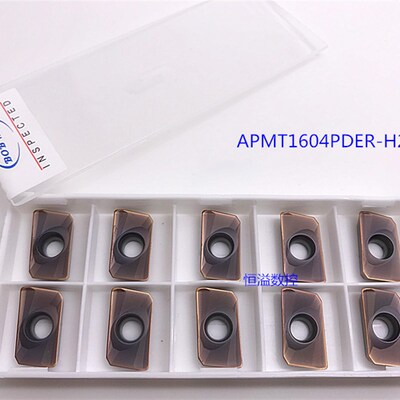 BOBWW 超过大多数铣刀片 APMT1604PDER-H2 BB760 铣不锈钢 25R0.8