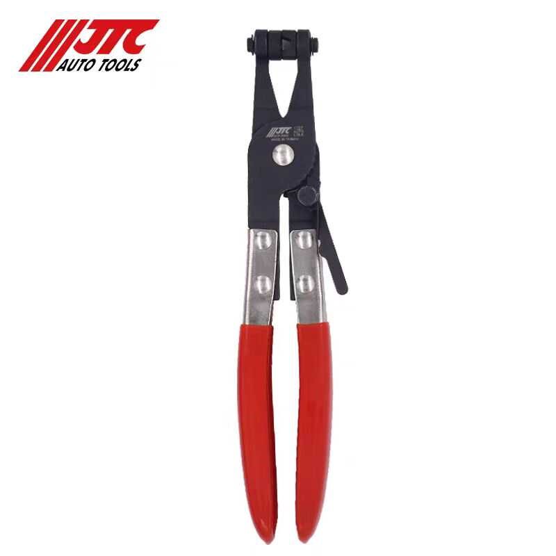 JTC汽修专用工具汽车水管直型喉式管束钳 卡扣钳 卡箍钳JTC1027
