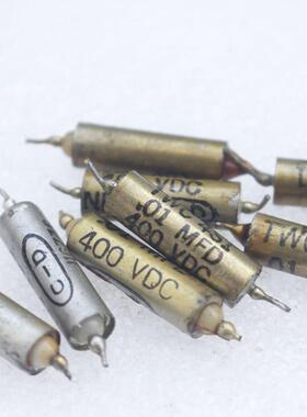 拆机C-D0.01uf400V古德曼PYRAMID三母WEST胆机油浸吉他收音机电容
