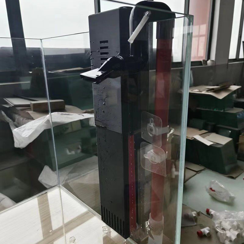 鱼缸不打孔改底滤背包虹吸溢流底滤管件上滤免开孔改下滤管件