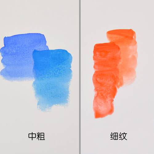 凯萨8K4K水彩纸300g中粗纹袋装初学者绘画全开水彩学习画纸