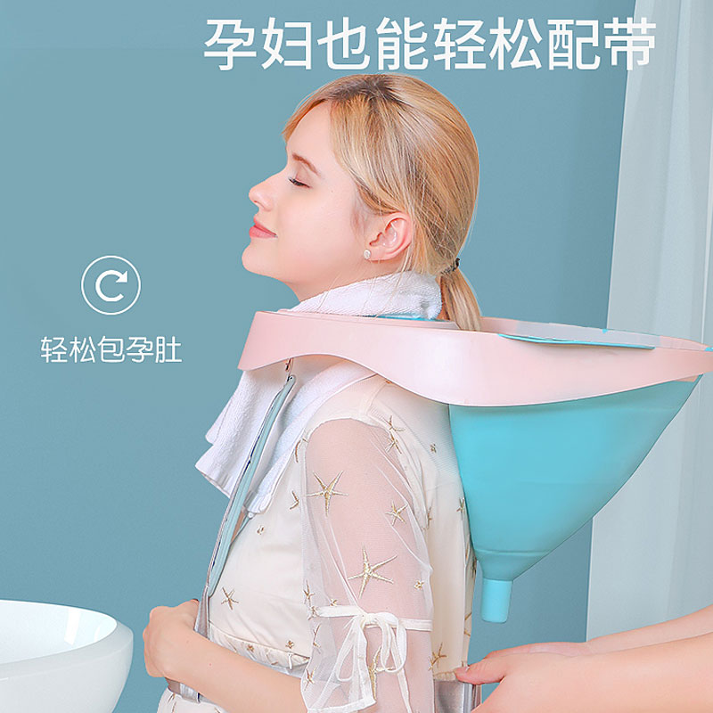 成人儿童老人通用仰视洗头神器月子孕妇洗头躺椅式病人家用洗发盆