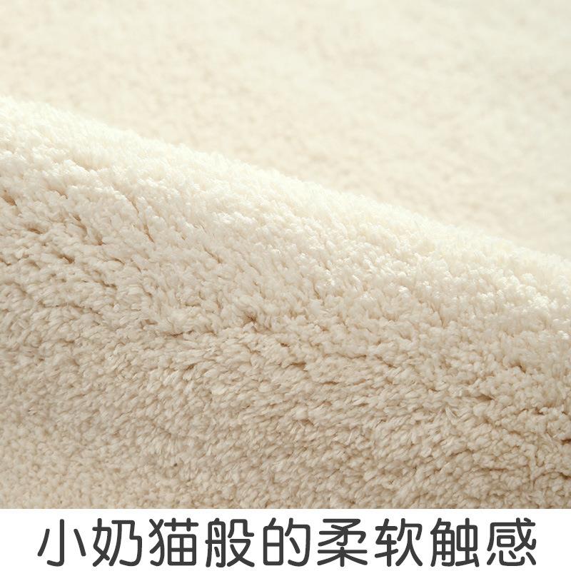 卡通家居客厅沙发长条地毯地垫家用卧室床边羊羔绒吸水垫防滑脚垫