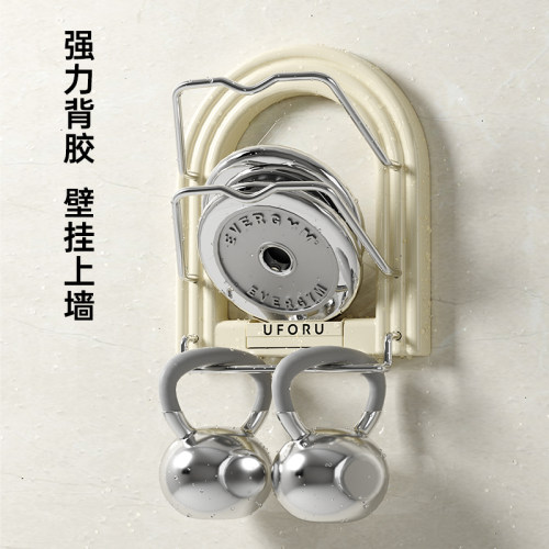 厨房锅盖架壁挂式免打孔菜板置物架多功能砧板毛巾收纳层架沥水架