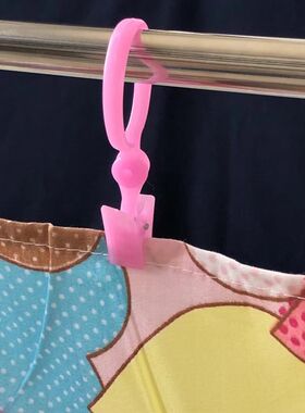 学生宿舍挂床帘的绳子寝室结实挂钩圆环夹扣床用挂绳帘子支架下铺