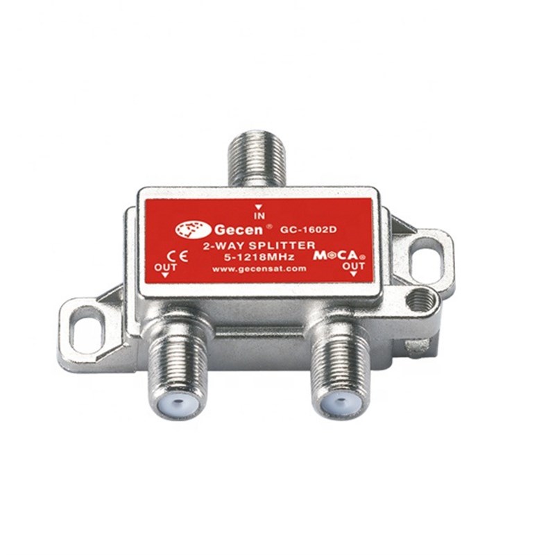 Docsis3.1有线电视5-1218MZH分配器catv 2way splitter 2路分线器