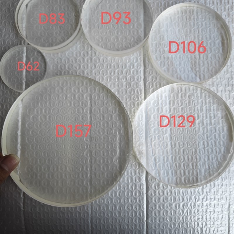 瑕疵物镜DIY天文望远镜物镜 崩边磕碰划痕152 127 102 90 80 捡漏