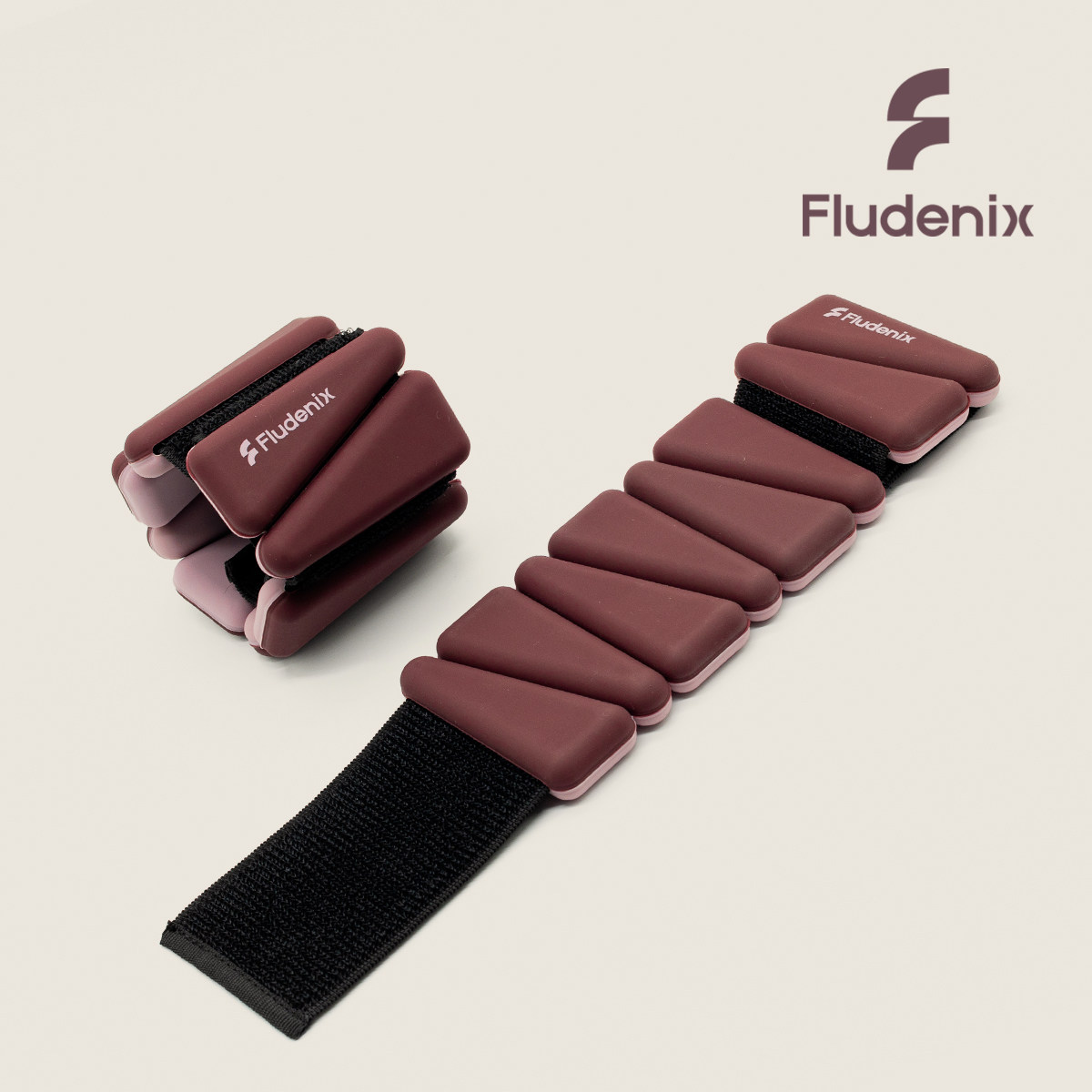 Fludenix硅胶负重手环运动可拆卸