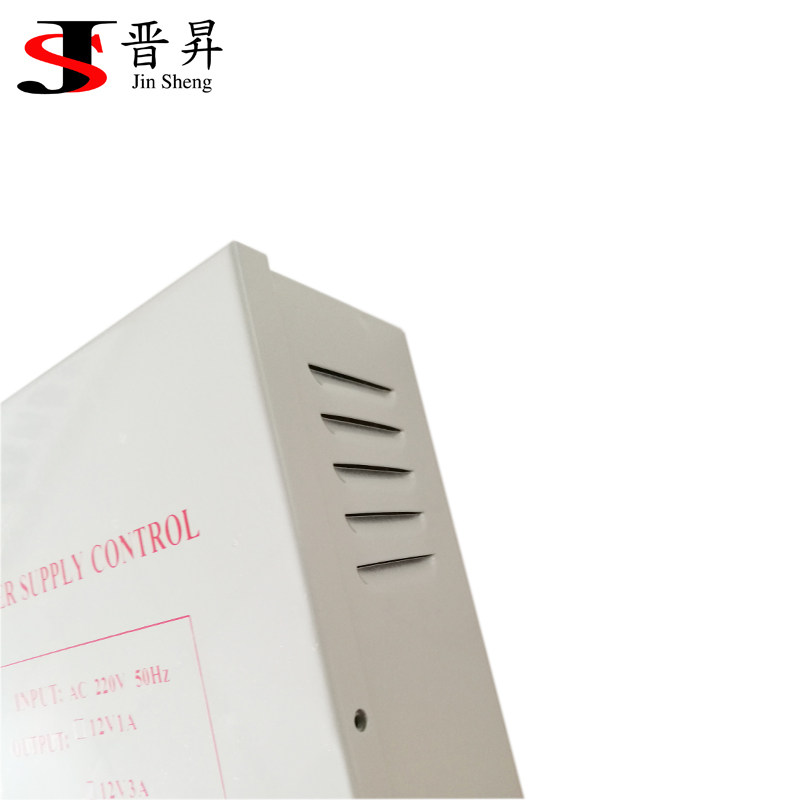 永安楼宇对讲门禁系统12V可视门铃电源 电磁锁控制器可接后备电池